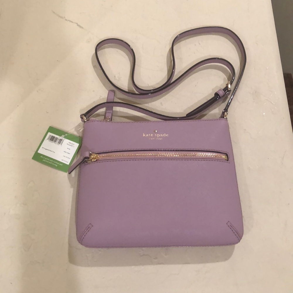 Kate Spade - Tenley Lilac Petal Crossbody Handbag